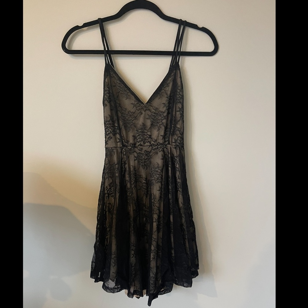 Lovely Day black lace dress